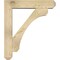 Ekena Millwork Legacy Craftsman Rough Sawn Bracket w/ Offset Brace, Douglas Fir, 6"W x 26"D x 30"H BKT0604X26X30LEC04RDF - alternate 2